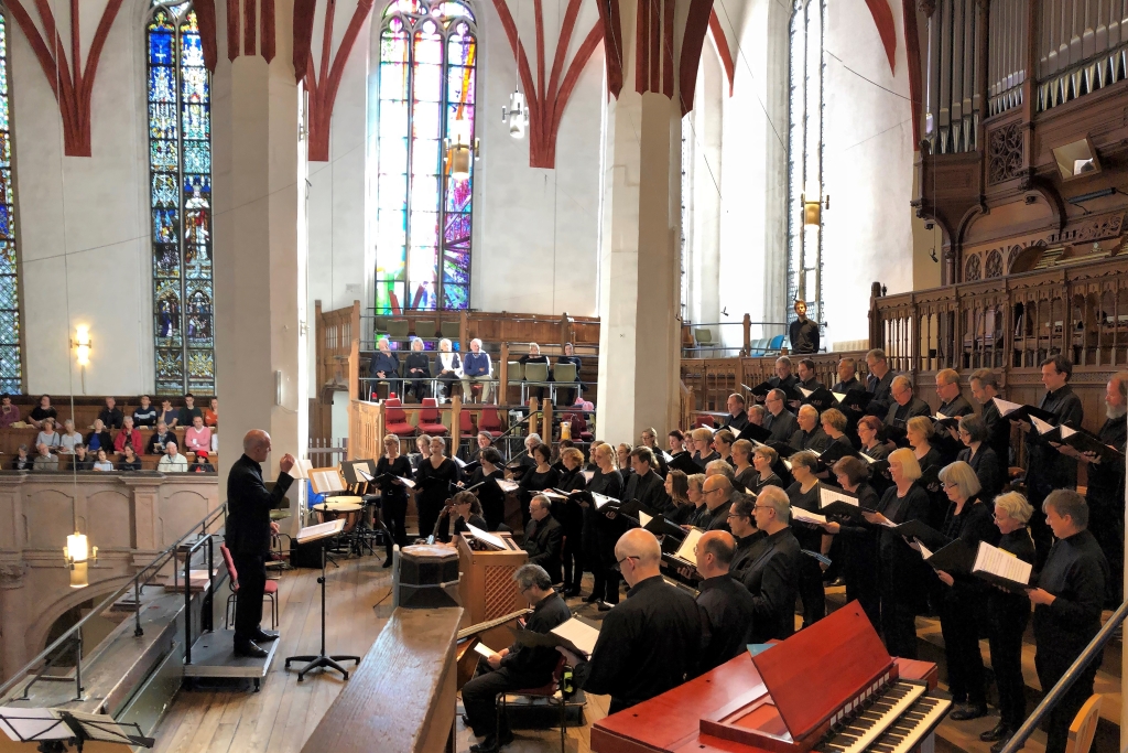 Zu Gast in der Thomaskirche zu Leipzig mit Werken von "Leipziger Thomaskantoren" aus 5 Jahrhunderten - Motette im Oktober 2019