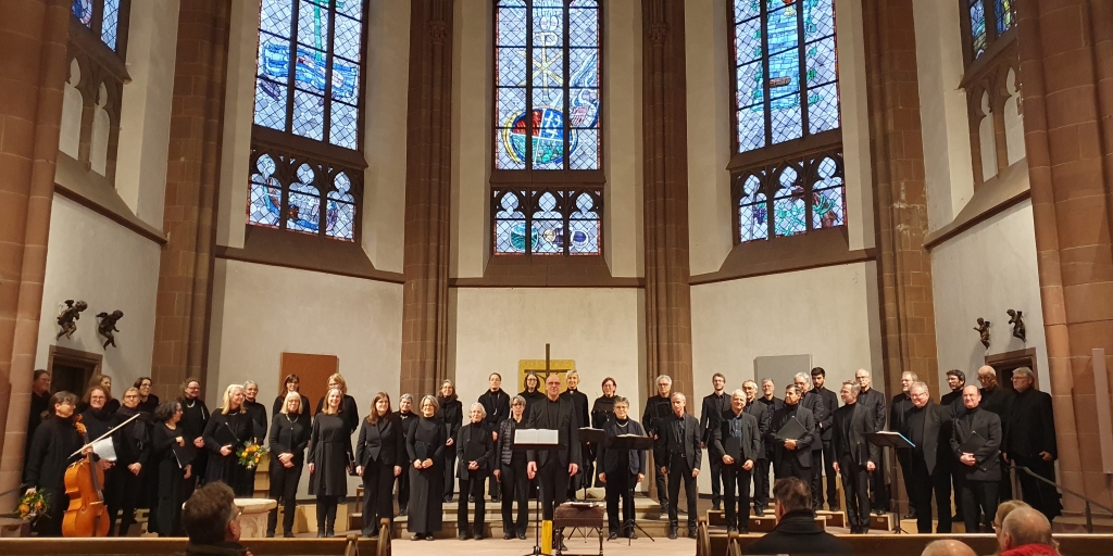 Kurt-Thomas-Kammerchor | Leitung: Andreas Köhs | Chorkonzert zu Palmarum 2023 in der Dreikönigskirche Frankfurt am Main