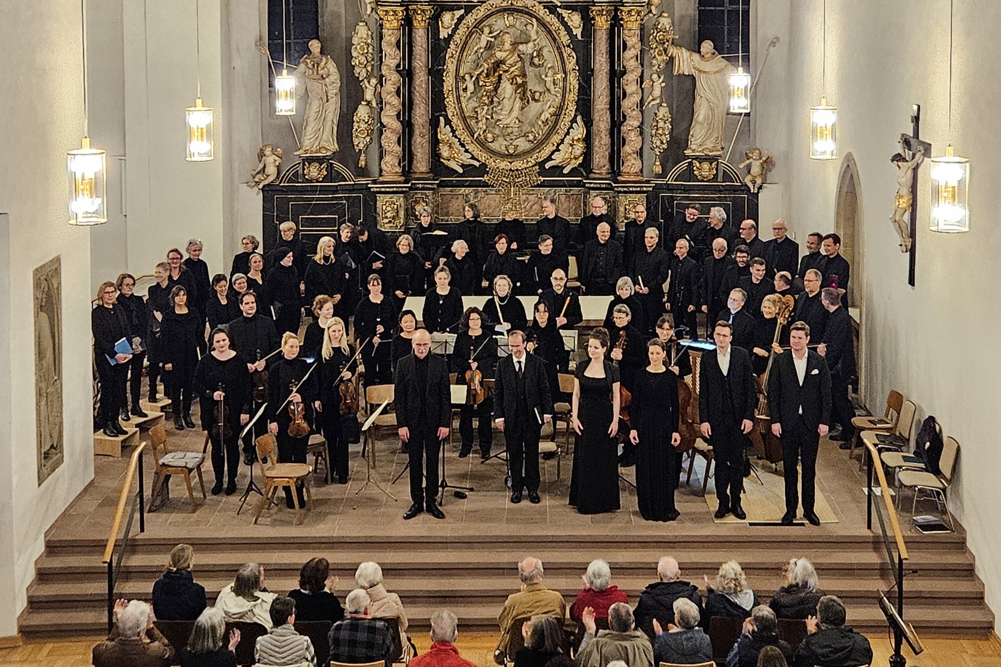 Aufführung der Johannes-Passion von J. S. Bach im Kloster Engelthal zu Palmarum 2024