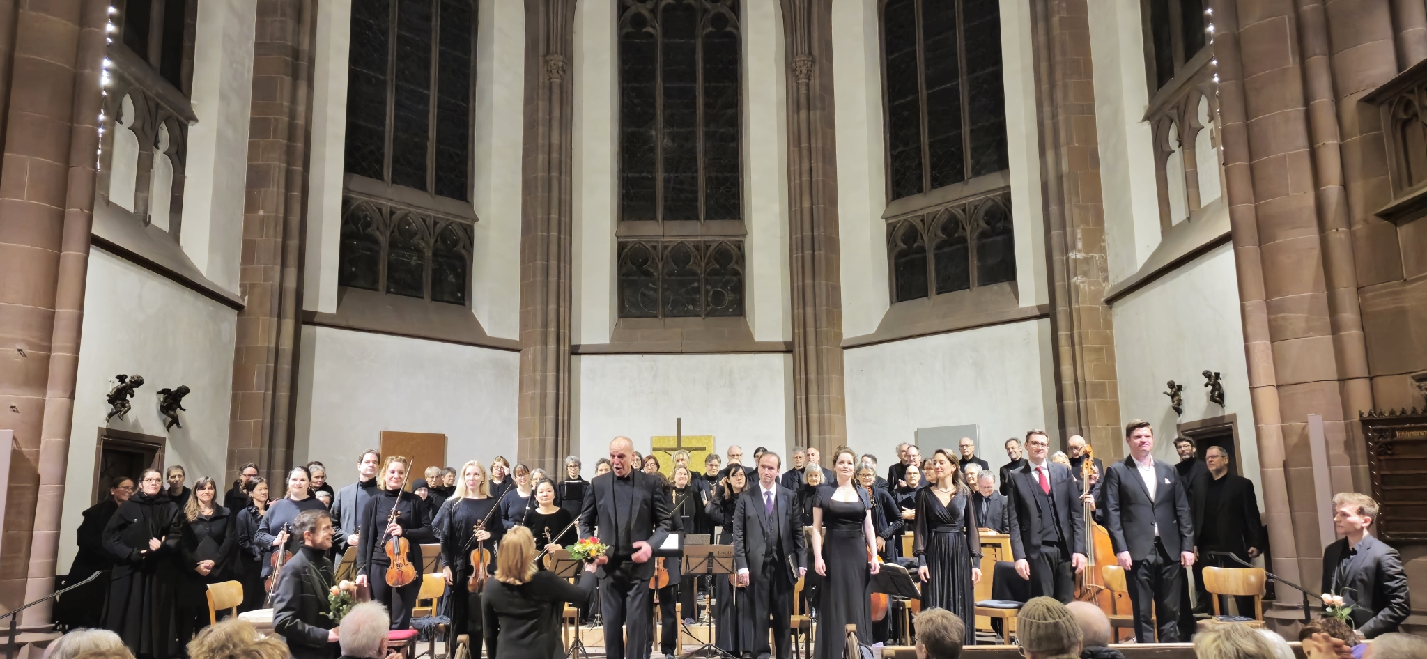 Aufführung der Johannes-Passion von J. S. Bach am Palmsonntag 2024 in der Dreikönigskirche Frankfurt am Main
