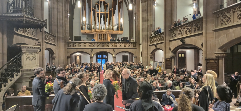 Chorkonzert des Kurt-Thomas-Kammerchores in der Dreikönigskirche Frankfurt