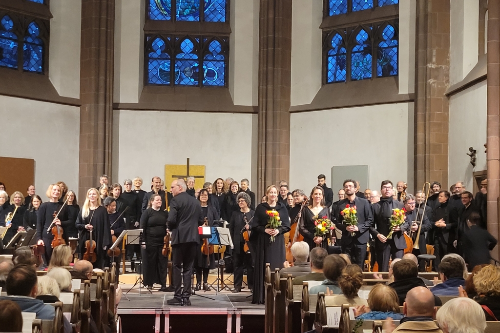 Chorkonzert des Kurt-Thomas-Kammerchores in der Dreikönigskirche Frankfurt