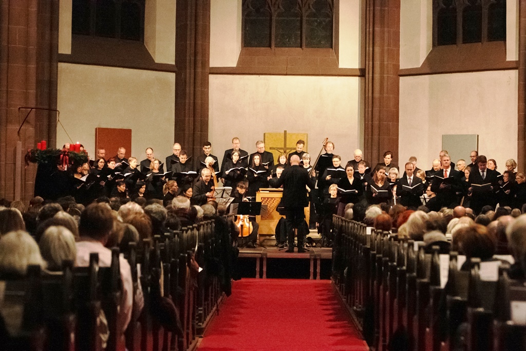 Oratorienkonzert zum 1. Advent 2018 in der Dreikönigskirche Frankfurt am Main | Kurt-Thomas-Kammerchor | Leitung: Kantor Andreas Köhs